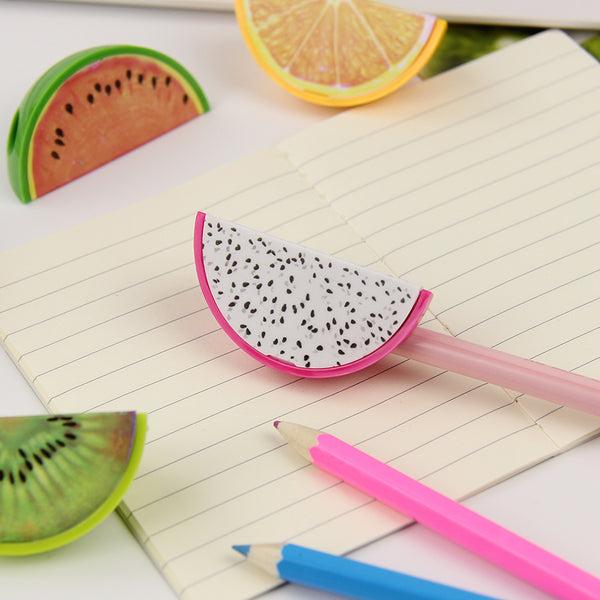 Creative Plastic Fruit Pencil Sharpener