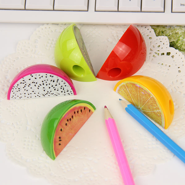 Creative Plastic Fruit Pencil Sharpener