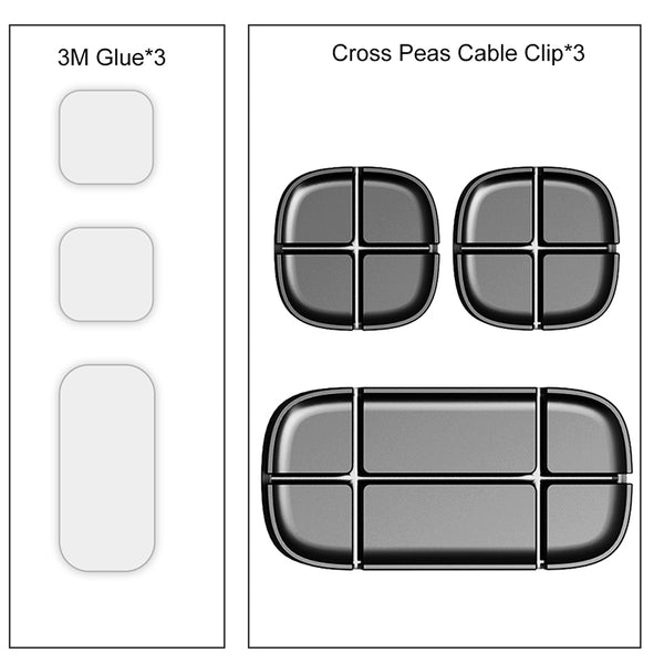 Flexible Silicone Cable Organizer