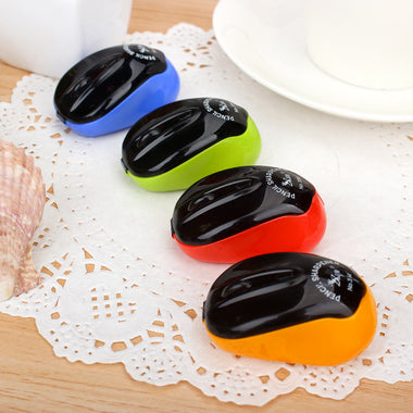 Cartoon Plastic Mouse Pencil Sharpener