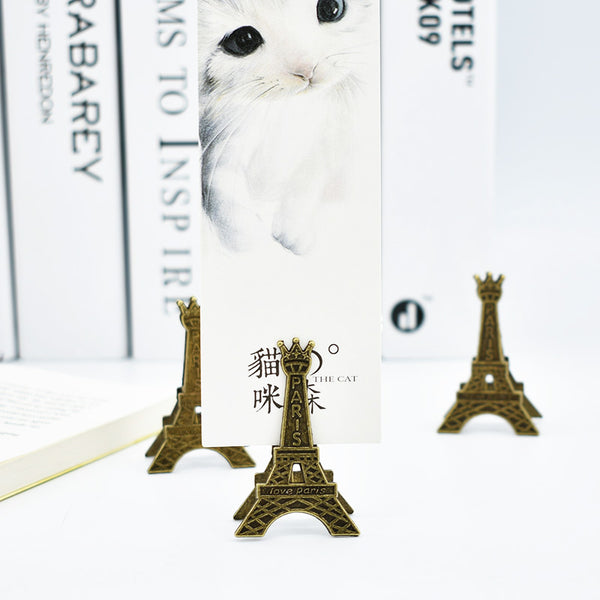 Effiel Tower Metallic Clips