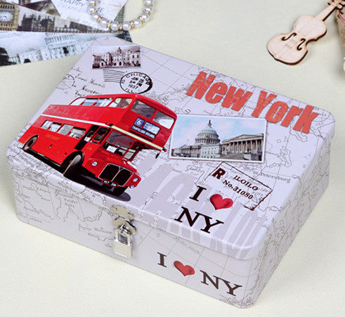 Portable Storage Box With Lock