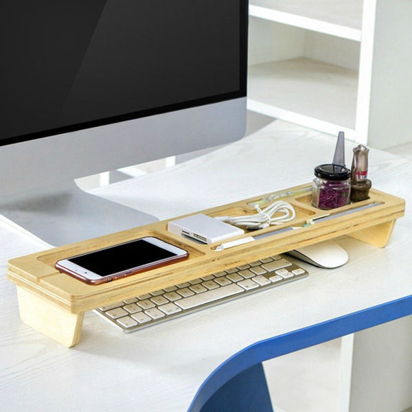 All-purpose Wooden Desk Organizer