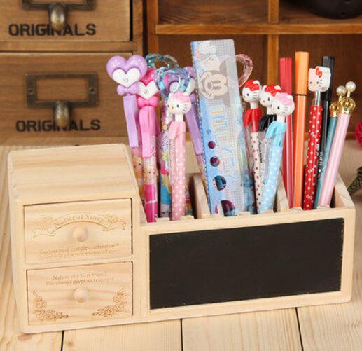 Fashionable Wooden Pen Holder