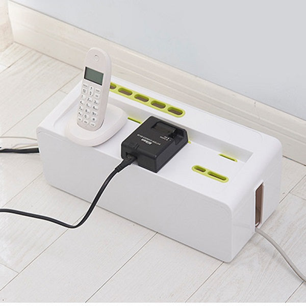 Power Strip Cord Storage
