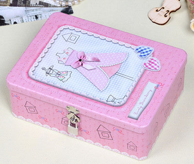 Portable Storage Box With Lock