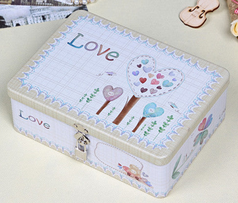 Portable Storage Box With Lock