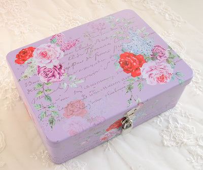 Portable Storage Box With Lock