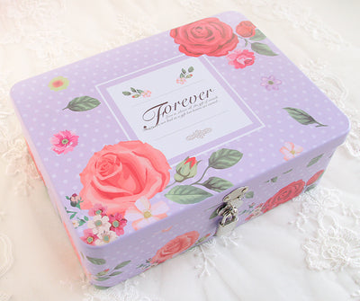 Portable Storage Box With Lock